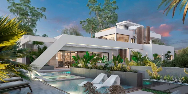 Contemporary villa in Nueva Andalucía